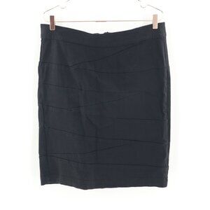 Lane Bryant Skirt Women 14 Black‎ Business Career Professional Officegoth NWT